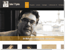 Tablet Screenshot of johntspike.com